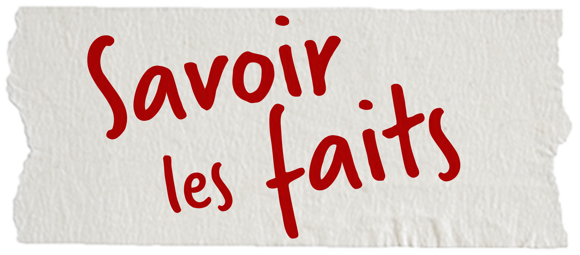 text, Know the Facts